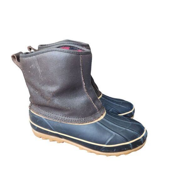 Igloo Women's 6 Snow Duck Boots Leather Slip on Hunting Thermolite‎ Waterproof - Picture 12 of 12